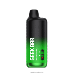 Geek Bar Meloso vaporizador ultra desechable 4HPT695 hielo de té verde | Geek Bar Sabores