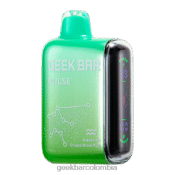 Geek Bar Pulse Vape disponible de 7500 inhalaciones 4HPT63 pop de golpe de uva | Geek Bar Vape Precio