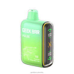 Geek Bar Pulse vaporizador desechable 15k 4HPT642 pop de golpe de uva de acuario | Geek Bar Vape Sabores