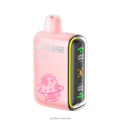 Geek Bar Pulse vaporizador desechable 15k 4HPT651 jugoso hielo de durazno | Geek Bar Vape Sabores