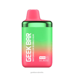 Geek Bar vaporizador desechable df8000 4HPT6190 chicle de sandía | Geek Bar Colombia