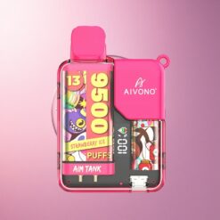 Aivono Aim Tank 9500 Puffs Fresa Helado 650mAh 5% Nicotina