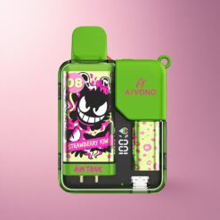 Aivono Aim Tank 9500 Puffs Fresa Kiwi 650mAh 18ml 5% Nicotina