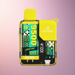 Aivono Aim Tank 9500 Puffs Menta Limón 650mAh 5% Nicotina