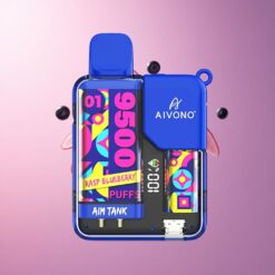 Aivono Aim Tank 9500 Puffs Mora Azul 18ml 650mAh 5% Nicotina