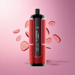 Al Fakher Crown Bar 15K Hypermax Fresa Golpeada con 600mAh y 22ml