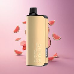 Alibarbar Ingot 9000 Puffs Fresa Coco Sandía con Batería 2350mAh y Pantalla LED