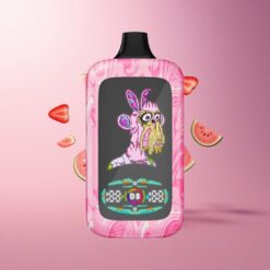 Fumot Digital Monkey 20000/40000 Puffs Fresa Sandía Dual Motor 850mAh Sin Nicotina