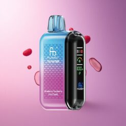 Fumot Tornado 20000 Puffs Caramelo Duro de Arándano y Frambuesa con 2% de Nicotina y Batería de 850mAh