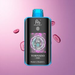 Fumot Tornado 25000 Puffs Arándano Frambuesa Pantalla HD Batería 700mAh Nicotina 2%
