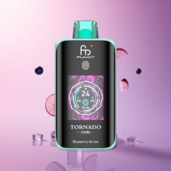 Fumot Tornado 25000 Puffs Arándano en Hielo con Pantalla HD y 700mAh