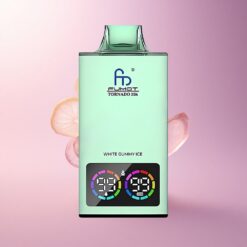 Fumot Tornado 35000 Puffs Gominola Blanca Hielo con Doble Malla y Luz RGB Variable