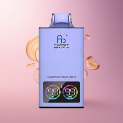 Fumot Tornado 35000 Puffs Maracuyá Fruta de la Pasión Kiwi con Doble Bobina y Luz RGB Variable