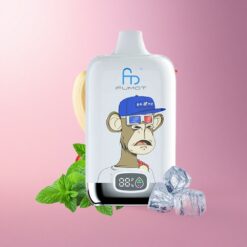 Fumot Tornado Digital Box 12000 Puffs Fresa Plátano 550mAh 20ml