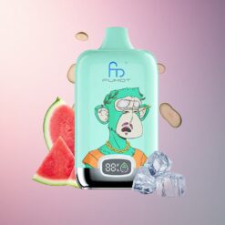 Fumot Tornado Digital Box 12000 Puffs Menta Fría con Batería 550mAh y 20ml