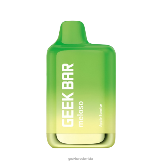 Geek Bar Sabores - Geek Bar Meloso vaporizador desechable máximo J2T62125 amanecer de manzana