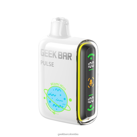 Geek Bar Vape Sabores - Geek Bar Pulse vaporizador desechable 15k J2T6256 menta de miami