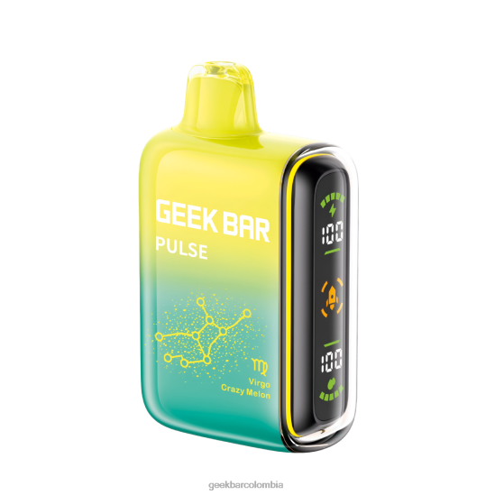 Geek Bar Vape Sabores - Geek Bar Pulse vaporizador desechable 15k J2T6266 melón loco virgo